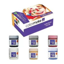 Kit 06 Tintas Liquida Kids Colormake Pintura Facial 15ml