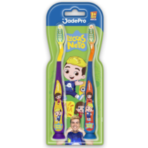 Pack 2 Escovas de Dente Infantil Luccas Neto Com Ventosa Jadepro