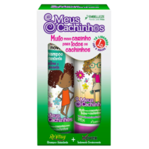 Kit Novex Shampoo e Condicionador Meus Cachinhos 300ml cada