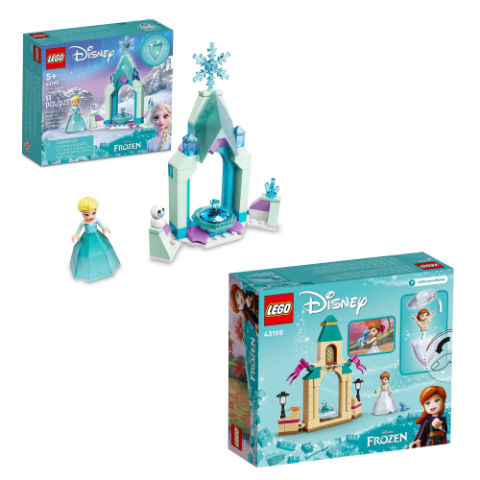 LEGO Disney Pátio do Castelo da Anna e da Elsa