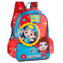 Mochila Escolar Media 33cm Com Som Luccas Neto