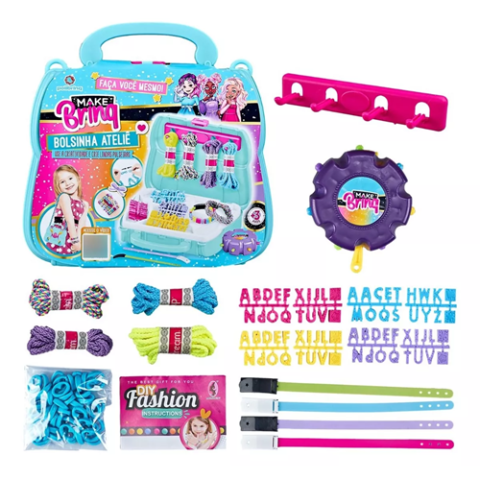 Kit Bolsinha Ateliê Infantil Polibrinq