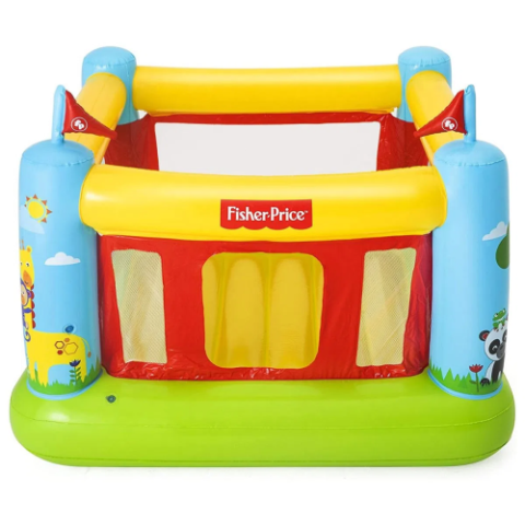Pula Pula Inflável Castelo Trampolim Fisher Price