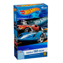 Quebra Cabeça Hot Wheels Grow 150 Peças