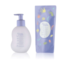 Sabonete Líquido Relaxante Mamãe e Bebê 200ml + Refil Sabonete Líquido Relaxante da Cabeça aos Pés Mamãe e Bebê 200ml