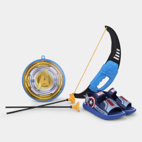 Sandália Grendene Kids Avengers + Alvo