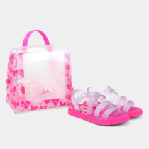 Sandália Infantil Grendene Kids Barbie Sweet Bag