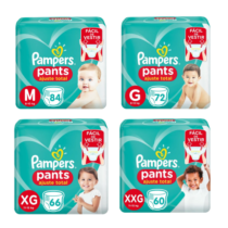Fralda Pampers Pants Ajuste Total