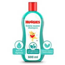 Shampoo Huggies Extra Suave 600ml