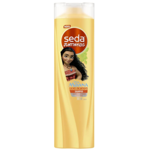 Shampoo Infantil Seda Disney Juntinhos Cachos Encantados 300ml