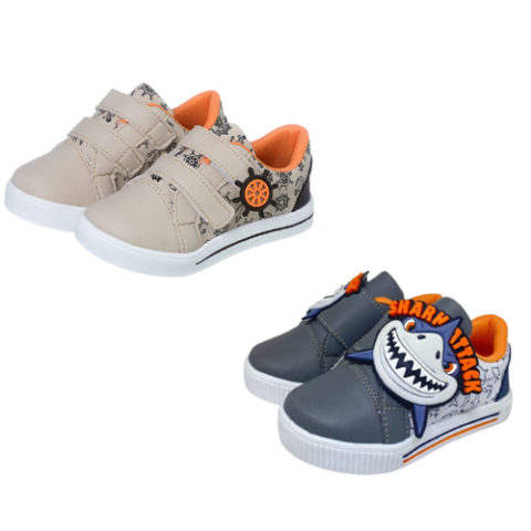 Tênis Infantil Menino Marinheiro ou Tubarão Kidstep