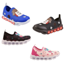 Tênis Infantil Roblox Gamer Jogo Calce Fácil Sola Led Pisou Piscou