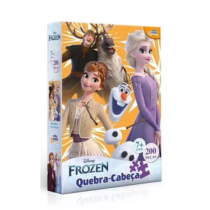 Quebra Cabeça Disney Frozen 200 Peças Toyster