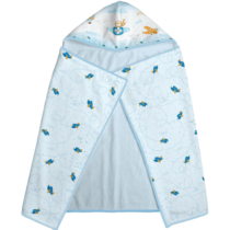 Toalha de Banho Felpuda Papi C/ Capuz Estampado