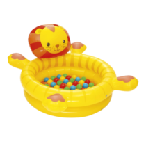 Piscina de Bolinha Inflável Leãozinho com 50 Bolinhas Bestway