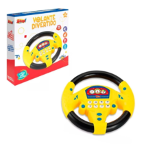Volante Divertido Gira 360° com Sons Interativo Zoop Toys