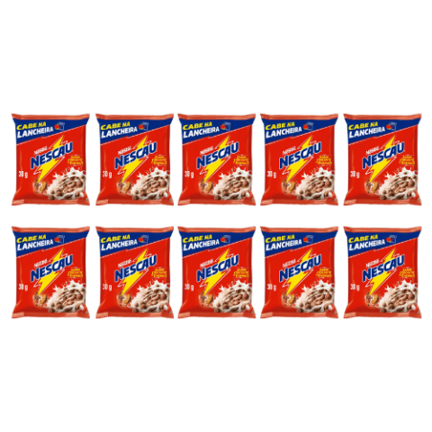 10 Unidades Cereal Matinal Nescau 30g