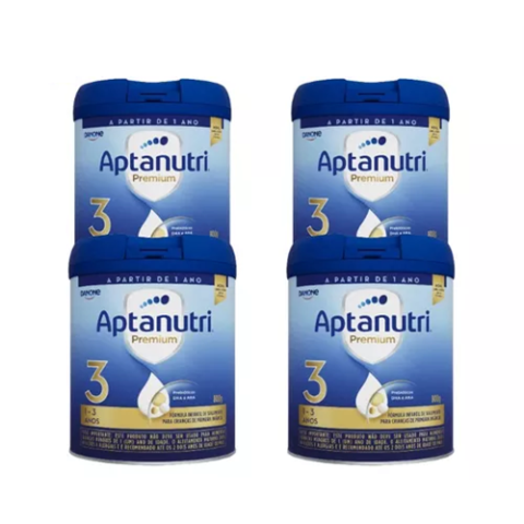 4 Latas Aptanutri Premium 3 800g