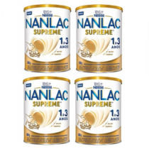 4 Latas Nanlac Supreme 800g