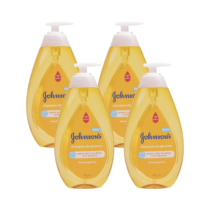 4 Unidades Johnson’s Baby Shampoo Glicerina 750ml