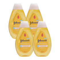 4 Unidades Shampoo Johnson’s Baby De Glicerina 400ml