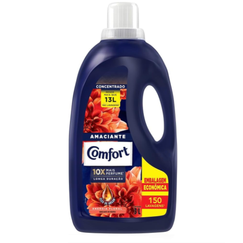 Amaciante Concentrado Comfort Energia Floral 3L