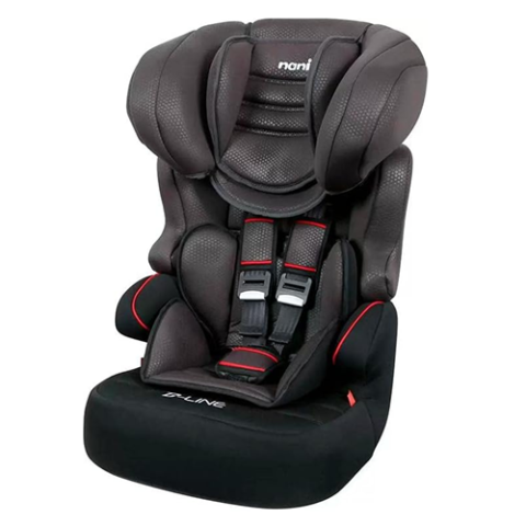 Assento de Elevação Nania Beline Luxe Preto Suporta de 9 a 36Kg