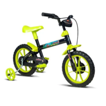 Bicicleta Infantil Aro 12 com Rodinhas Verden Jack