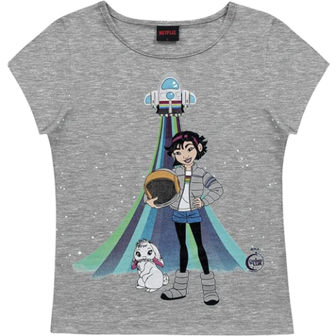 Blusa Menina A caminho da Lua Fakini