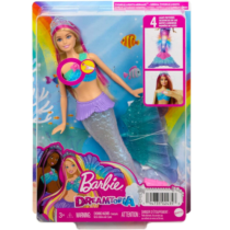 Boneca Barbie Dreamtopia Sereia Luzes e Brilhos