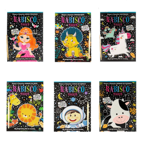 Livro Rabisco Mágico