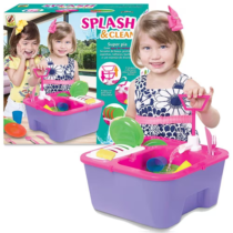 Brinquedo Super Pia Lava Louça Loucinha Splash Clean