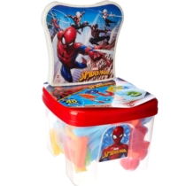 Cadeira Baú Educa Kids Homem Aranha Líder Brinquedos