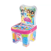 Cadeira Baú Educa Kids Princesas com Acessórios Líder Brinquedos