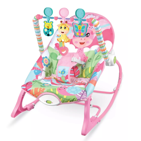 Cadeira de Descanso Balanço Funtime Maxibaby Unicórnio – Suporta até 18Kg