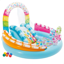 Piscina Infantil Playground Candy Zone 206 Litros Intex