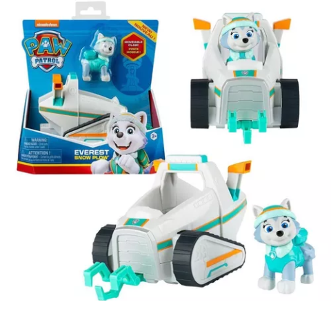 Brinquedo Patrulha Canina Snow Plow Everest Sunny