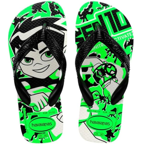 Chinelo Ben 10 Havaianas Kids Tamanho 23/24