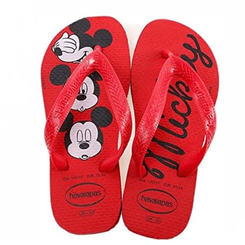 Chinelo Top Disney Mickeyt Havaianas Tamanho 25/26