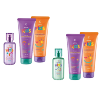 Combo Eudora Kids Colônia + Shampoo + Condicionador