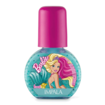 Esmalte Barbie Infantil Glitter Mergulho Magico 6ml Impala