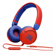 Fone de Ouvido Infantil JBL 310 com Fio Vermelho/Azul