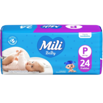 Fralda Mili Baby P 24 Unidades