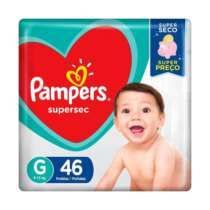 Fralda Pampers Supersec G 46 Unidades