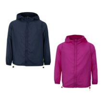 Jaqueta Corta-Vento Infantil Oxer com Capuz com até 55% OFF
