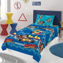 Jogo de Cama 2 Peças Microfibra Mickey Lepper