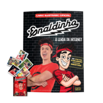 Kit Álbum do Enaldinho + 50 Figurinhas A Lenda da Internet