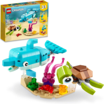 Lego Creator 3 em1 Golfinho e Tartaruga 137 Peças