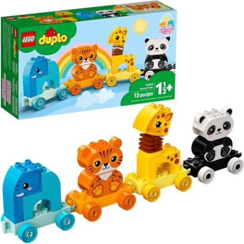 Lego Duplo O Meu Primeiro Trem de Animais 15 Peças