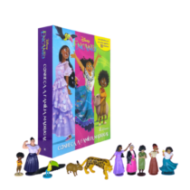 Livro Cenario Gigante Encanto Conheça a Família Madrigal com Miniaturas